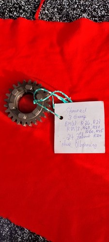 BMW  R 26, R 27, R 25/3 Getriebe, Stirnrad 3 Gang 24 Zähne ohne  gebraucht