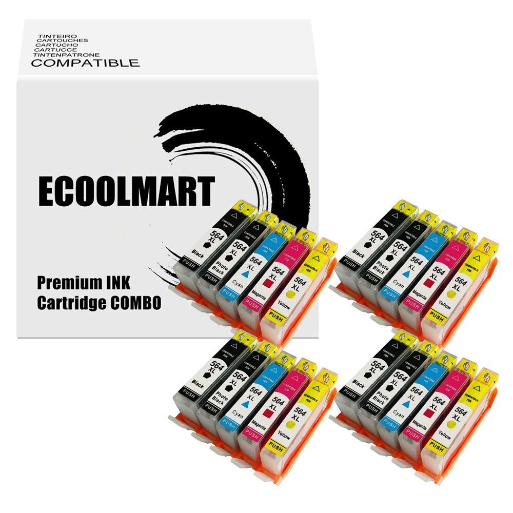 20PK Ink Cartridge replace for HP 564XL Photosmart premium C410a C309a C410d