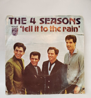 4 Seasons TELL IT TO THE RAIN (ROCK N ROLL 45/PS) #40412 PLAYS VG++ NO NOISE!