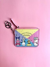 Sanrio Kawaii Hello Kitty Coin Purse Card Holder Key Chain Backpack ID Tag US