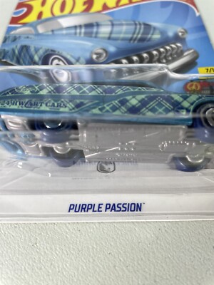 Hot wheels TREASURE HUNT. PURPLE PASSION. HW ART CARS. 7/10 | eBay