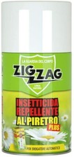  Zig Zag Insetticida Piretro Per Erogatori Automatici Contro Mosch Zanzare 250ml
