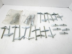 3/16 Wall Anchor Slotted Head Toggle Bolts