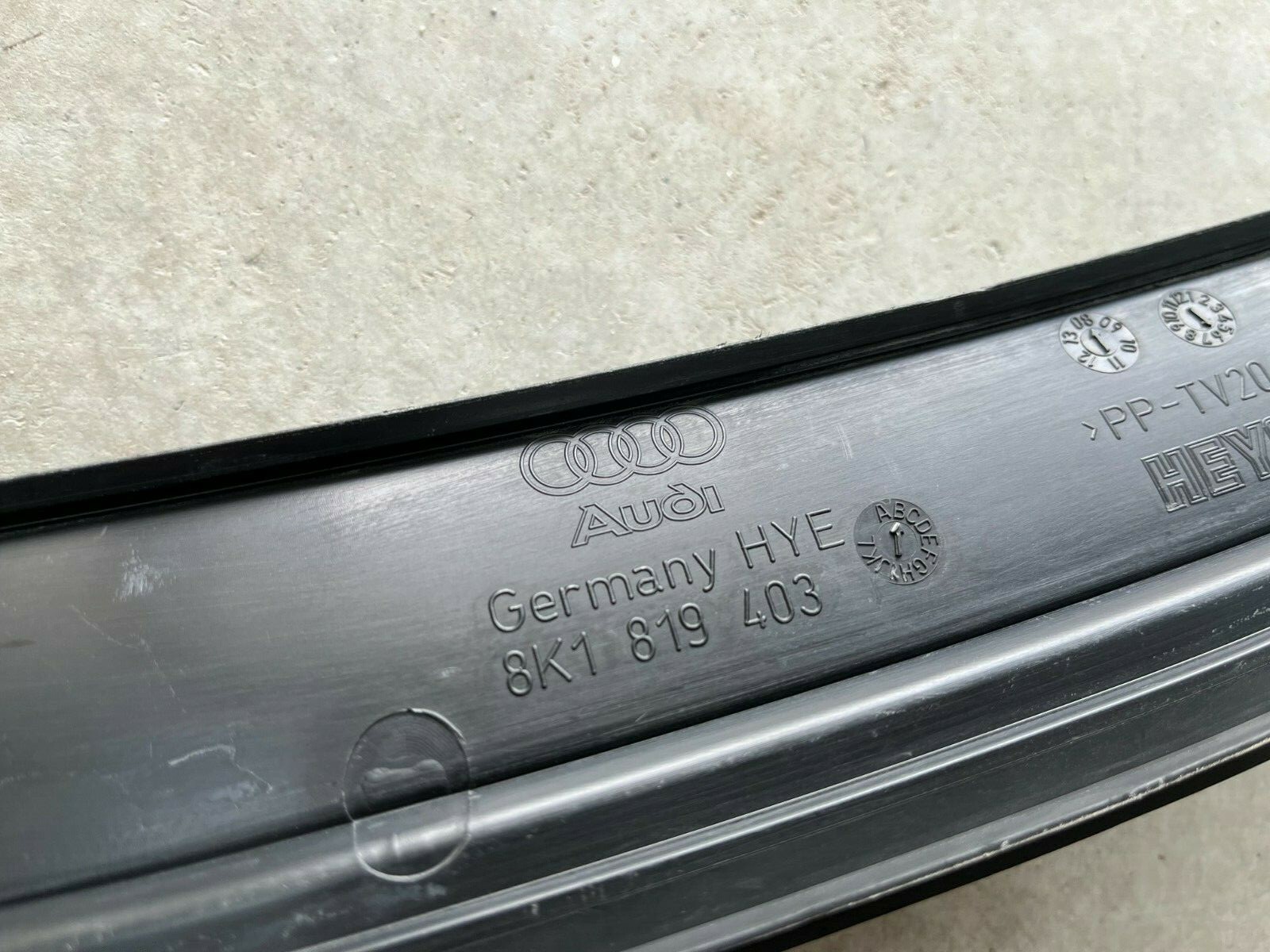 AUDI A4 A5 LHD WIPER RESERVOIR COVER TRIM OEM 8K1819403 | eBay