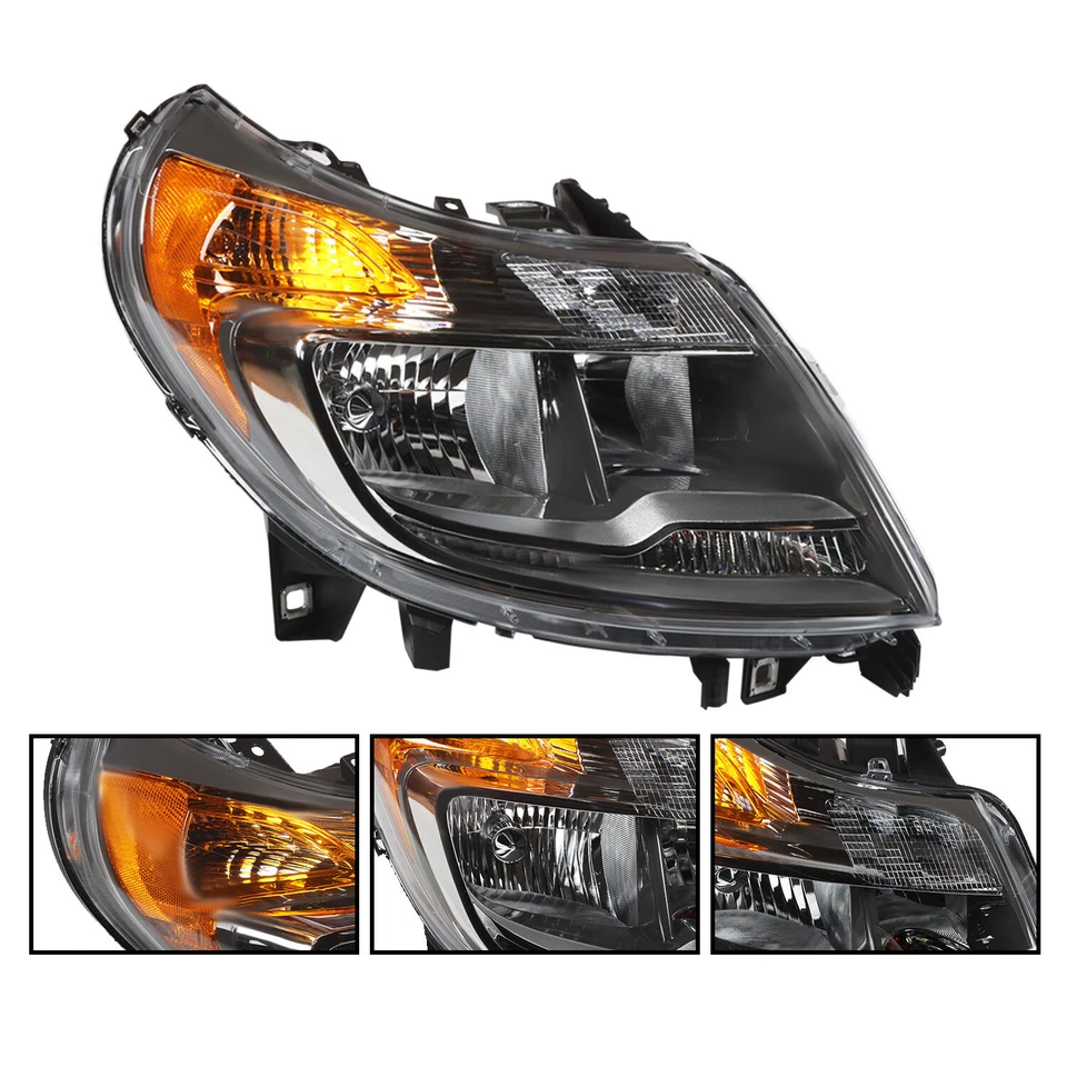 For 2014-2022 Ram ProMaster 1500 2500 3500 W/DRL LH & RH Pair Halogen Headlights - Image 4 of 4