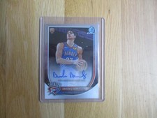 Brooks Barnhizer Bowman Chrome NBA 2025/26