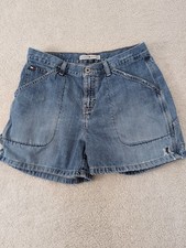 Tommy Hilfiger Womens 32" X 4" Distressed Carpenter Jean Shorts