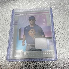 2023 Panini Chronicles Status Swatches Evan Carter SS-EC Memorabilia Texas