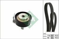 Zahnriemensatz Schaeffler INA 530 0745 10 FüR Ford Fiesta 7 HJ HF Van Focus 4 HN