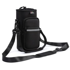 Water Bottle Carrier Bag, 25oz/32oz/40oz Bottle Pouch Holder, Adjustable Shou...