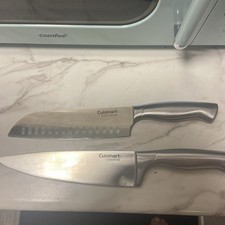 Set of 2 SHARP Cuisinart Knives 8 Chefs Knife...