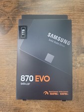 Brand New in sealed box Samsung 870 EVO 1TB, 2.5 inch Internal SSD