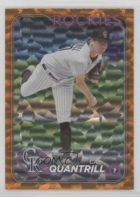 2024 Topps Series 2 Orange Foil 81/299 Cal Quantrill #638 0v3r