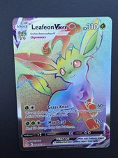 Leafeon VMAX (Secret) 204/203 SWSH07: Evolving Skies Holo