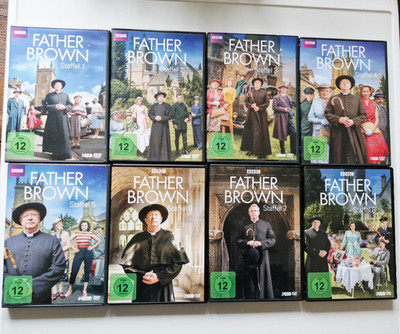 Father Brown Staffeln 1 - 8 - 8 x DVD Boxen - sehr guter Zustand