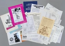 A Collection of 42 Film Promotional Leaflets 1970s The Sting, Gauntlet, Hooper +
