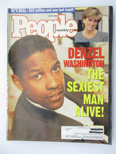 PEOPLE MAGAZINE JULY 29, 1996 DENZEL WASHINGTON SEXIEST MAN ALIVE PRINCESS DIANA PEOPLE MAGAZINE JULY 29, 1996 DENZEL WASHINGTON SEXIEST MAN ALIVE PRINCESS DIANA