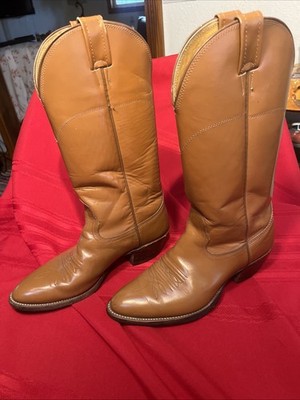 Womens Size 7D Nacoma Brown Boots Leather