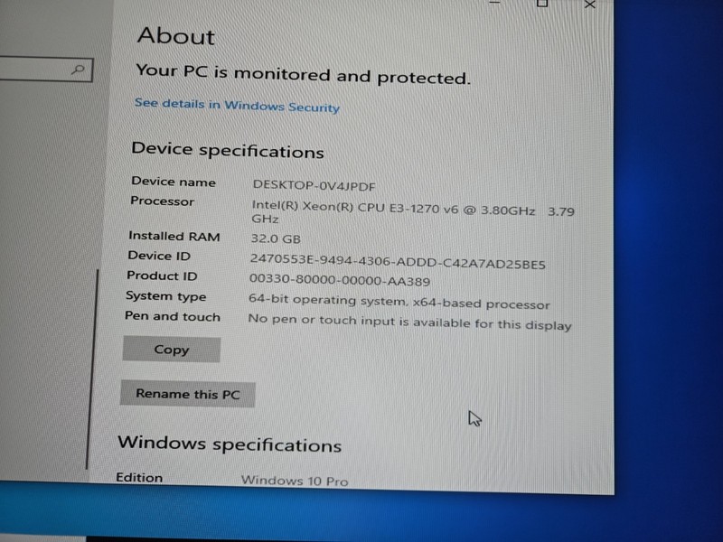 Dell PowerEdge T130 Server Xeon E3-1270 v6 32GB RAM PERC RAID 2TB HDD