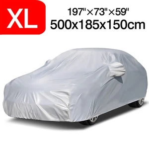 XL Couverture de voiture Sedan étanche à l'extérieur tout temps Protection anti-rayure