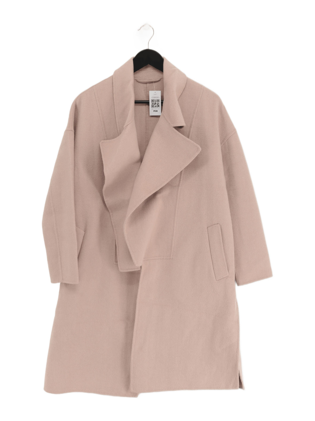 ALTRA Cappotto donna AllSaints XS rosa 100% altro soprabito