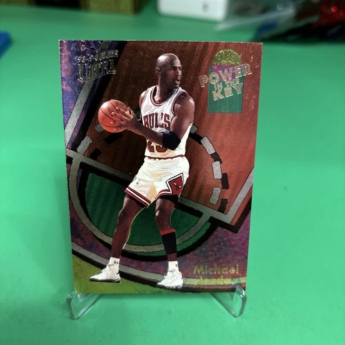 Fleer 1993-94 Ultra Power in the Key Insert Michael Jordan #2 Chicago Bulls NBA