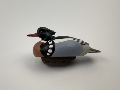 Jett Brunet Ducks Unlimited Miniature Duck Decoy Figurine 2015