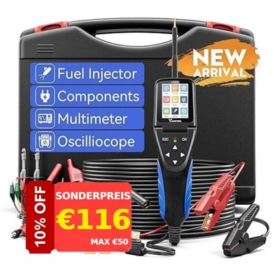 V500 Kfz-Schaltkreistester Einspritzdüsentest Oszilloskop Multimeter Relaistest