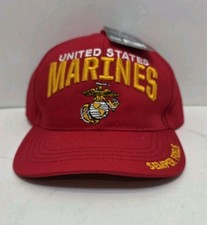U.S. MARINES Military Embroidered Baseball Cap Adjustable Hat By CSI - Brand New