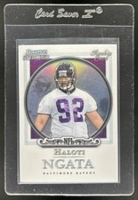 2006 Bowman Sterling Haloti Ngata Refractor Rookie RC #/199 Ravens