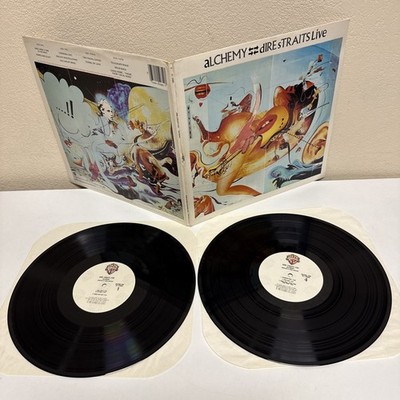 DIRE STRAITS ALCHEMY LIVE 2LP 1984 VINYL EX/VG+