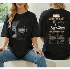 John Mellencamp Dancing Words Tour 2026 T-Shi...