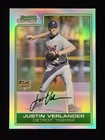 2006 Bowman Chrome Refractor #217 Justin Verlander RC Detroit Tigers Rookie Card