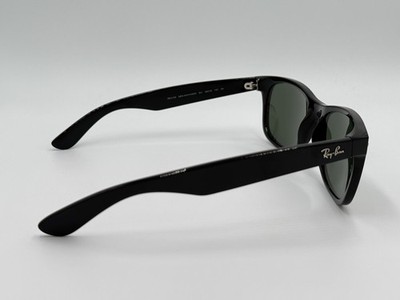 RAY BAN RB2132 901 58mm NEW WAYFARER Black; Green Classic G15