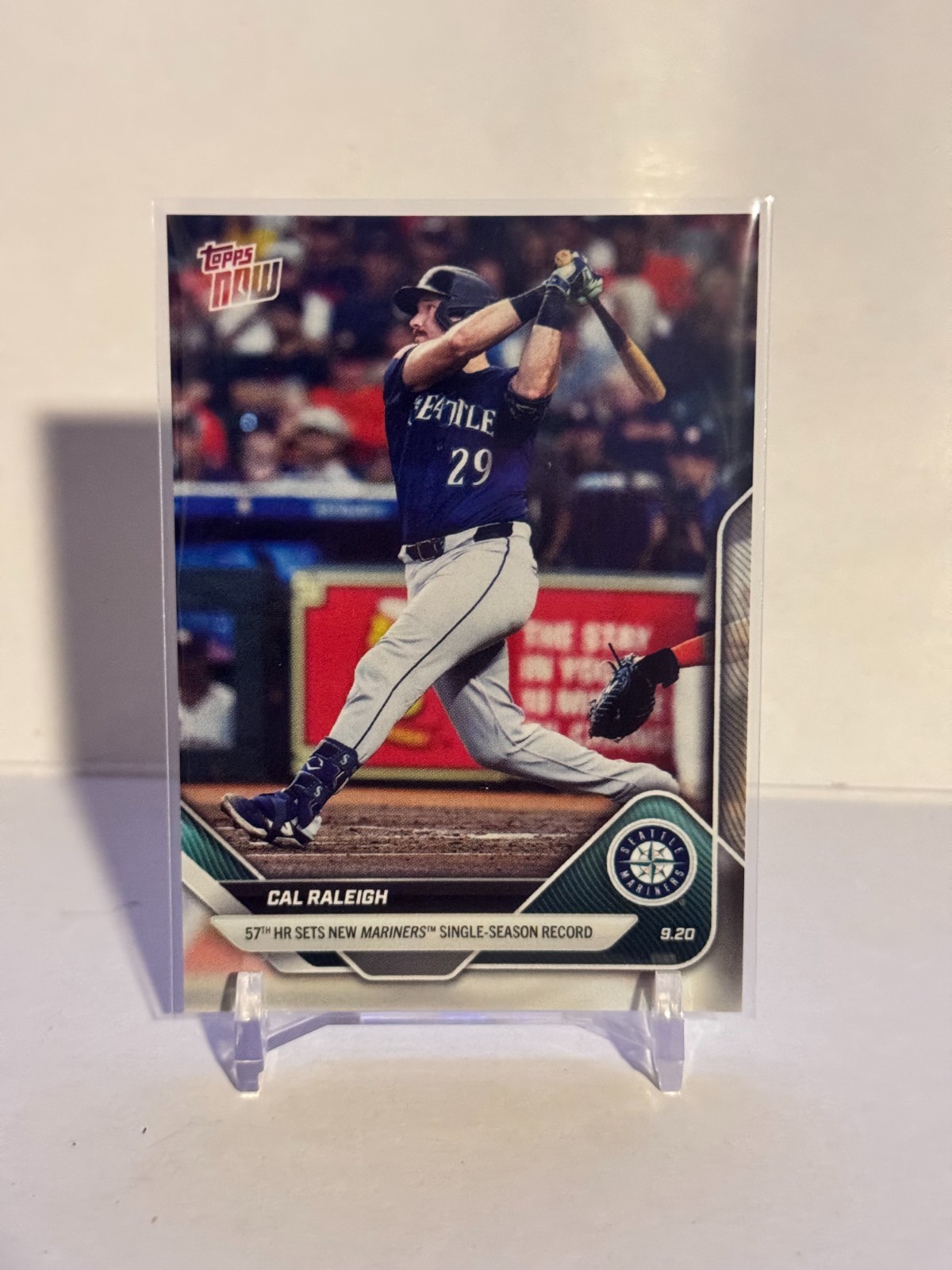 2025 Topps Now MLB - Cal Raleigh - Seattle Mariners - #741