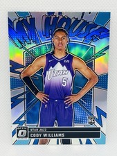 CODY WILLIAMS 2024-25 Optic My House #4 Holo Prizm RC Utah Jazz Rookie