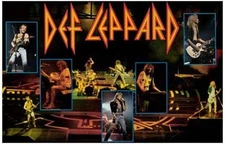 Def Leppard Live Hysteria Poster