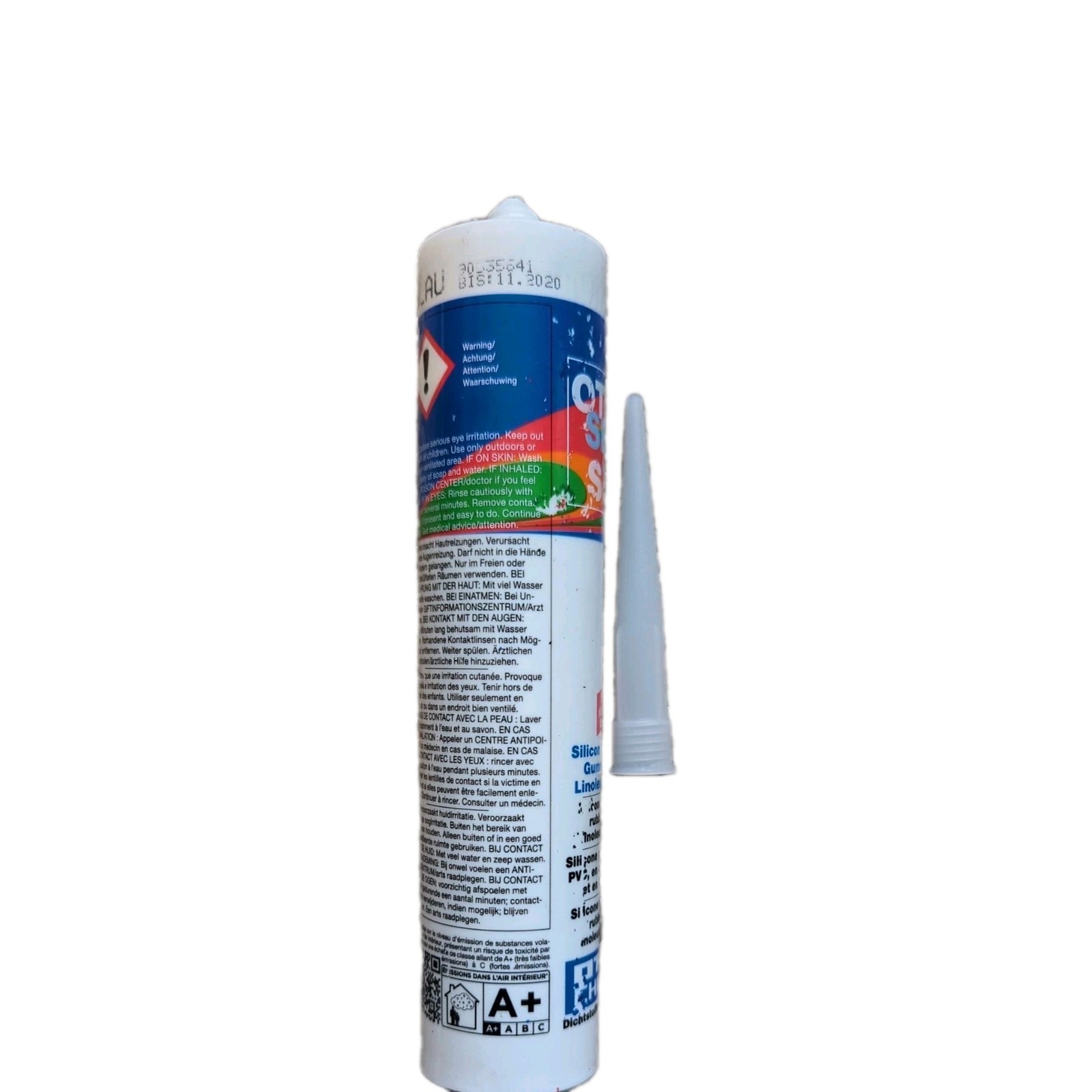 OTTO SEAL S51 Plastic Floor Silicone Blanc Neige 310 ML image 5