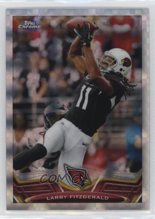 2013 Topps Chrome Retail X-Fractor Larry Fitzgerald #2 1by