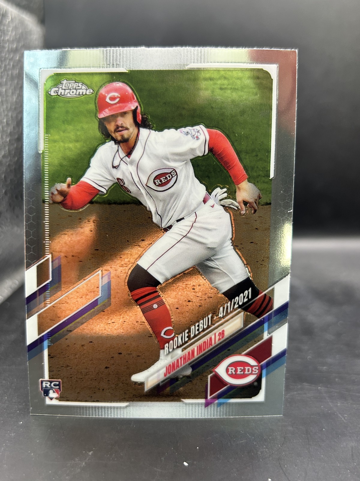 2021 Topps Chrome Update #USC96 Jonathan India RC