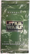 Dagobah Revised Unlimited WB Booster Pack Factory Sealed star wars ccg