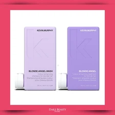 Kevin Murphy Blonde Angel Wash Shampoo and Rinse Conditioner 250ml 8.4oz Set