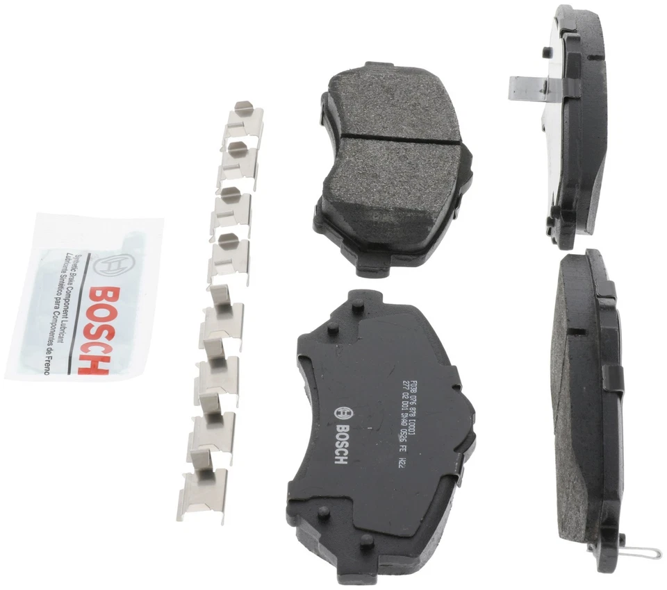 Bosch QuietCast Semi-Metallic Brake Pad and Rotor Kit Kit For 09-12 Dodge Nitro Foto 4 de 4