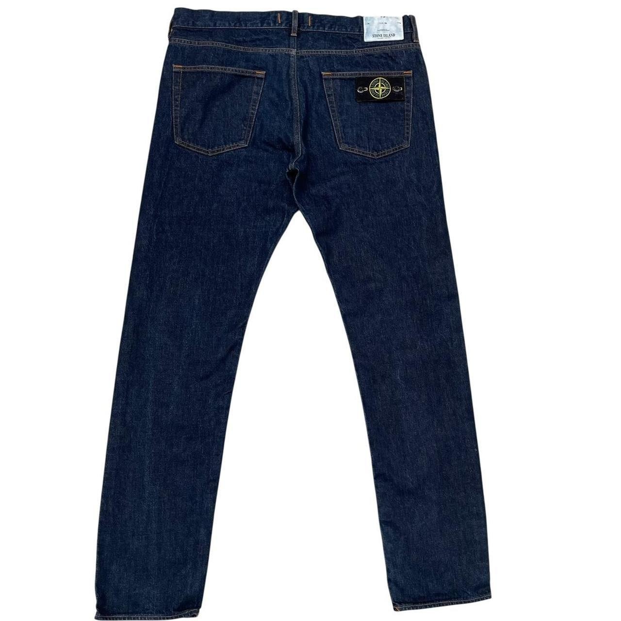 Stone Island AW 2016 Navy Blue Slim Fit Denim Jeans thumbnail 2