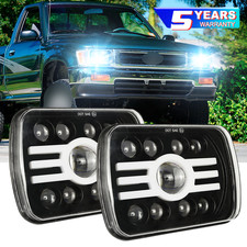 5x7" 7x6" led Headlight Hi-Lo Beam fit Toyota Pickup 1982-1995 Truck 4Runner
