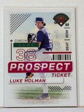 2024 Panini Prospects Prospect Ticket Base #30 Luke Holman