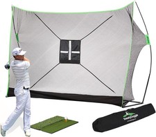 Golf &Uuml;bungsnetz f&uuml;r Garten Golf &Uuml;bungsnetz - 10 x 7 Fu&szlig; - INC Matte