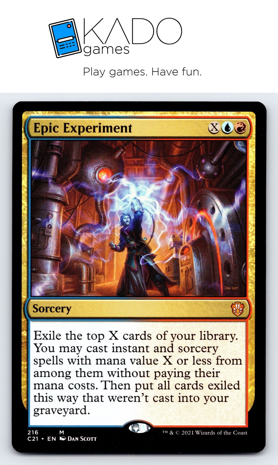 Commander 2015 #216 Epic Experiment
