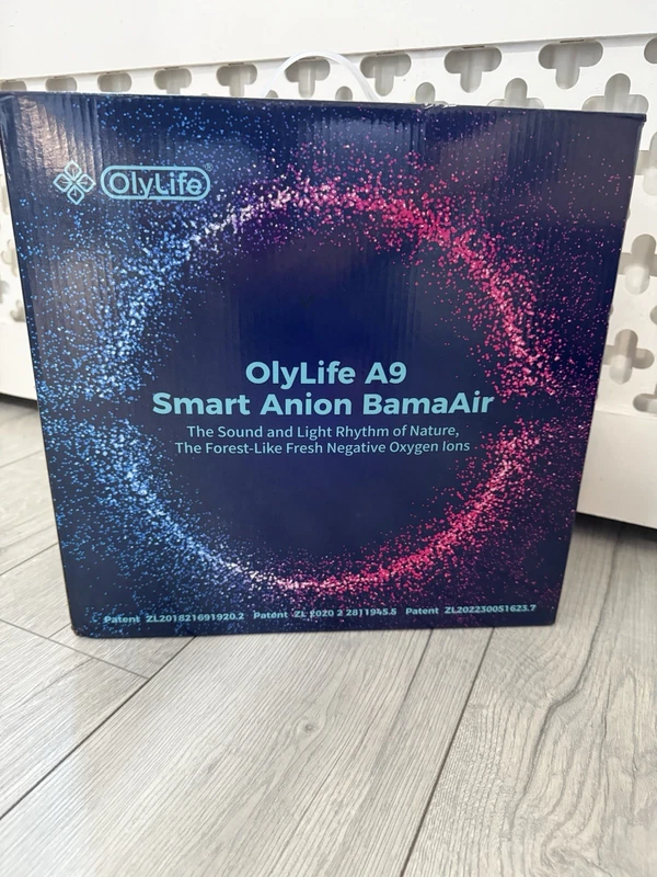 Portable HEPA Air Purifier UK Plug Anion Smart