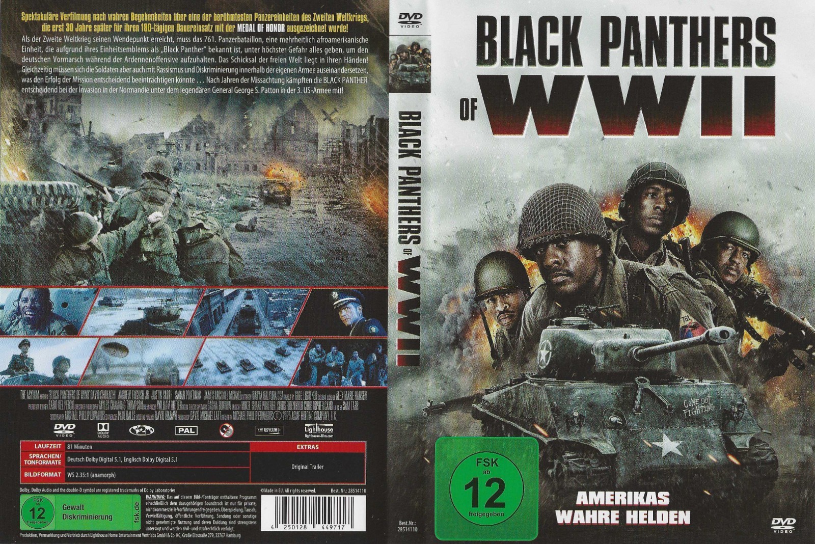 The Asylum Black Panthers Of Wwii - Amerikas Wahre Helden - Bild 2